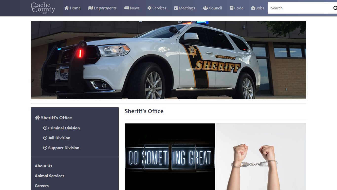 Official Site of Cache County, Utah - Sheriff's Office
